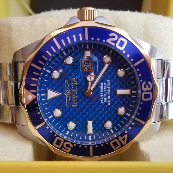 Invicta Other - NWT INVICTA Men's Pro Diver Blue Face Watch
